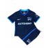 Camisola Hertha BSC Criança Equipamento Segundo 2021-2022 Manga Curta